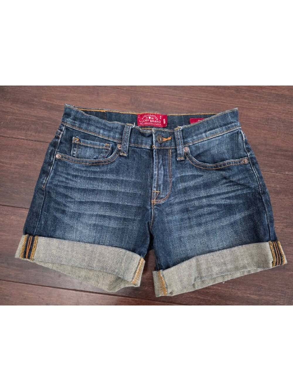 Lucky Brand Women's Size 00/24 The Roll Up Shorts Great Condition